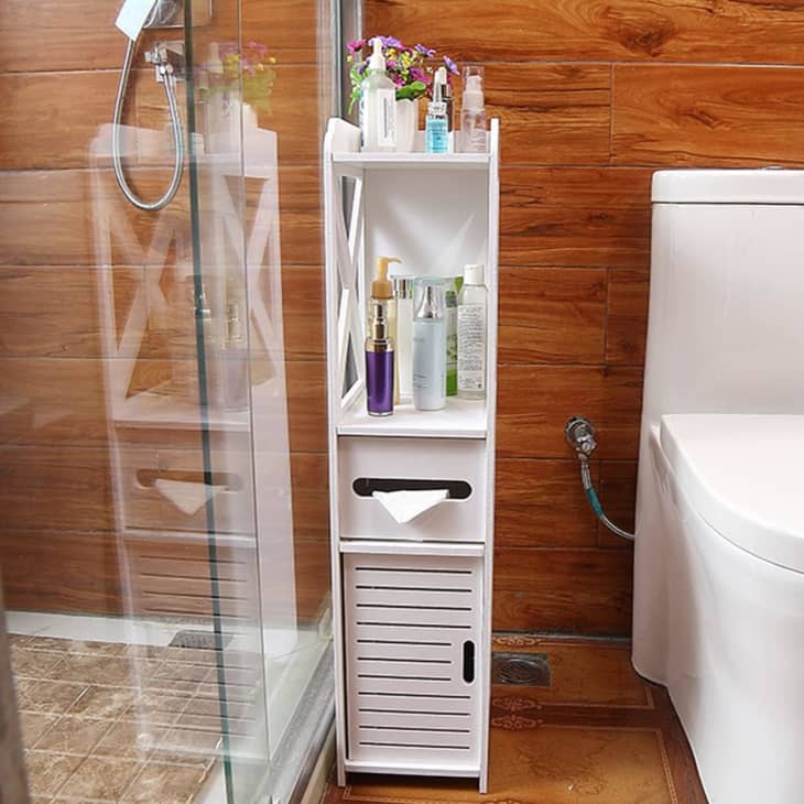 RUILOGOD Small Bathroom Storage Cabinet at Amazon