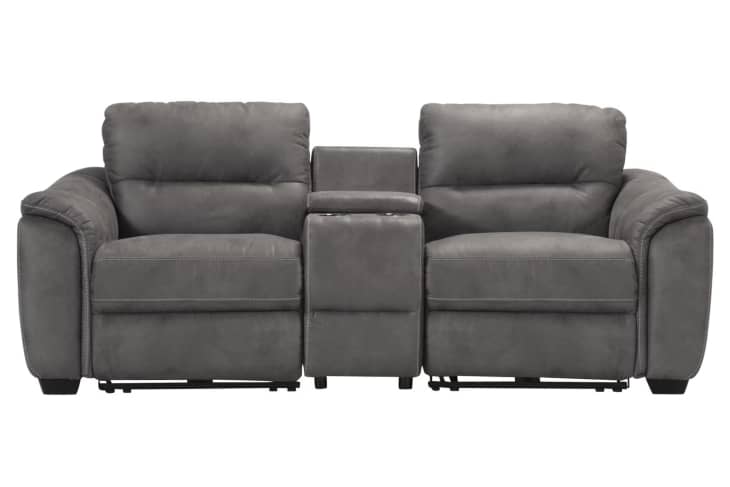 Product Image: Rockland Microfiber 3-Piece Power Console Loveseat