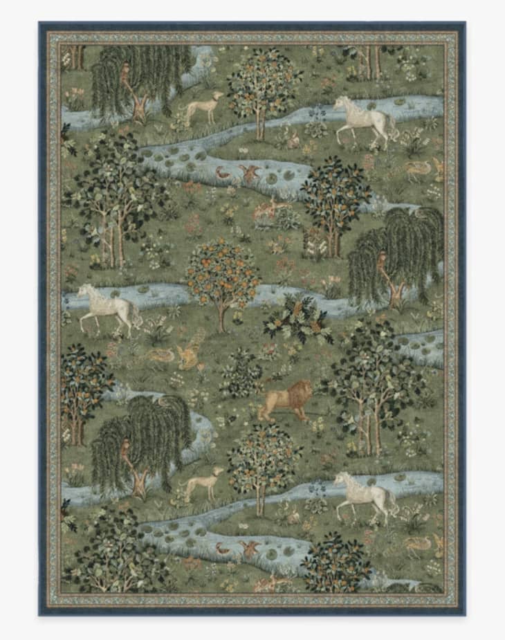 Morris & Co. Owl & Willow Rug, 5' x 7' at Ruggable
