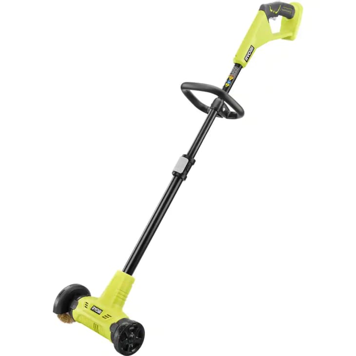Ryobi One+ 18V Patio Cleaner with Wire Brush Edger at Home Depot