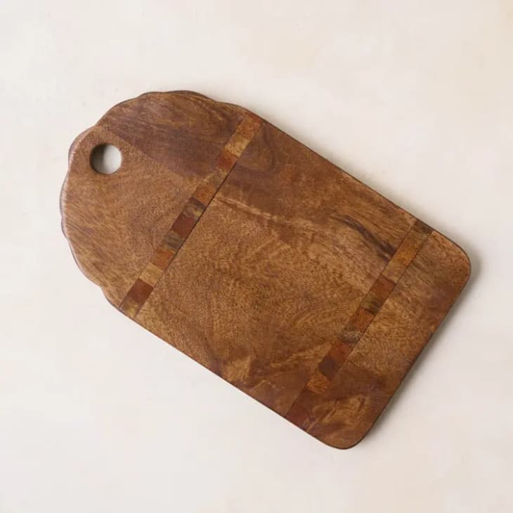 Product Image: Scalloped Edge Mini Wood Serving Board