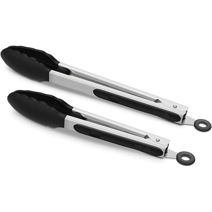 Silicone Grilling Tongs (9-inch and 12-inch) at Amazon