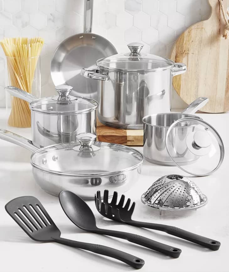 Product Image: Tools of the Trade Stainless Steel 13-Piece Cookware Set
