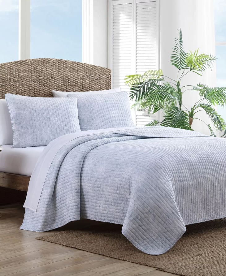Tommy Bahama Makena Blue Reversible 3-Piece Quilt Set at Macy’s