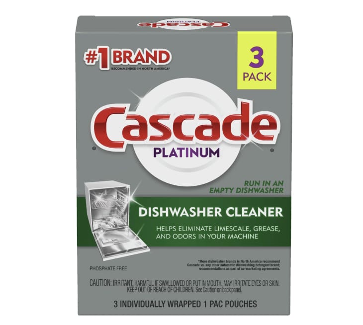 Cascade Platinum Dishwasher Cleaner Single-Dose Pods at Walmart