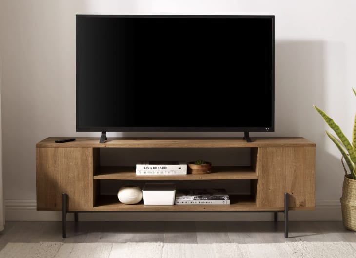 Gap Home Modern TV Stand with Side Storage at Walmart