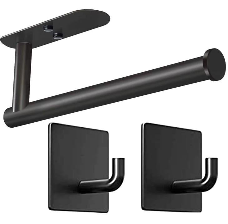 HKEEY Paper Towel Holder with 2-Pack Adhesive Hooks at Walmart