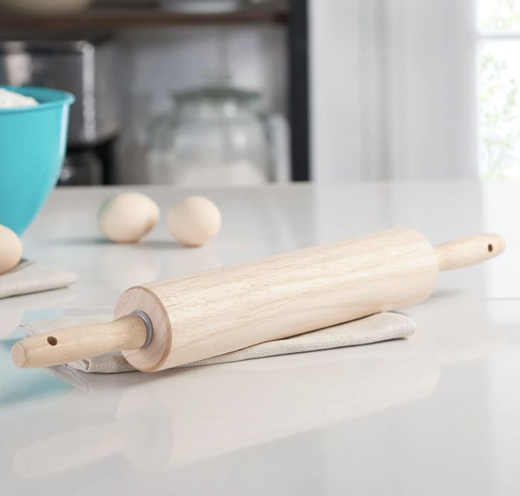 Mainstays Rubber Wood Rolling Pin at Walmart