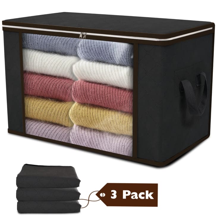 Nefoso Clothes Storage Bags, 3-Pack at Walmart