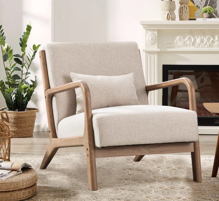 Product Image: Hertford Lyquinn Wide Linen Armchair
