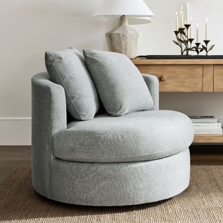 Product Image: Balboa Upholstered Swivel Armchair