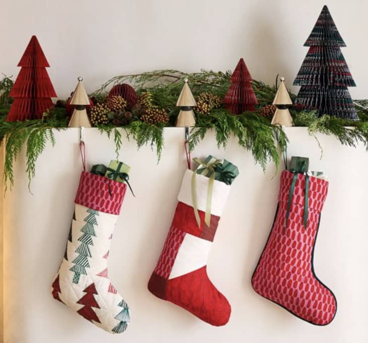 Quilted Stocking at West Elm