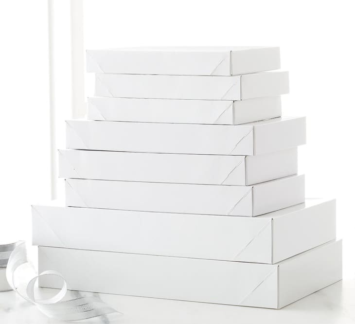 White Assorted Gift Boxes, Pack of 6 at The Container Store