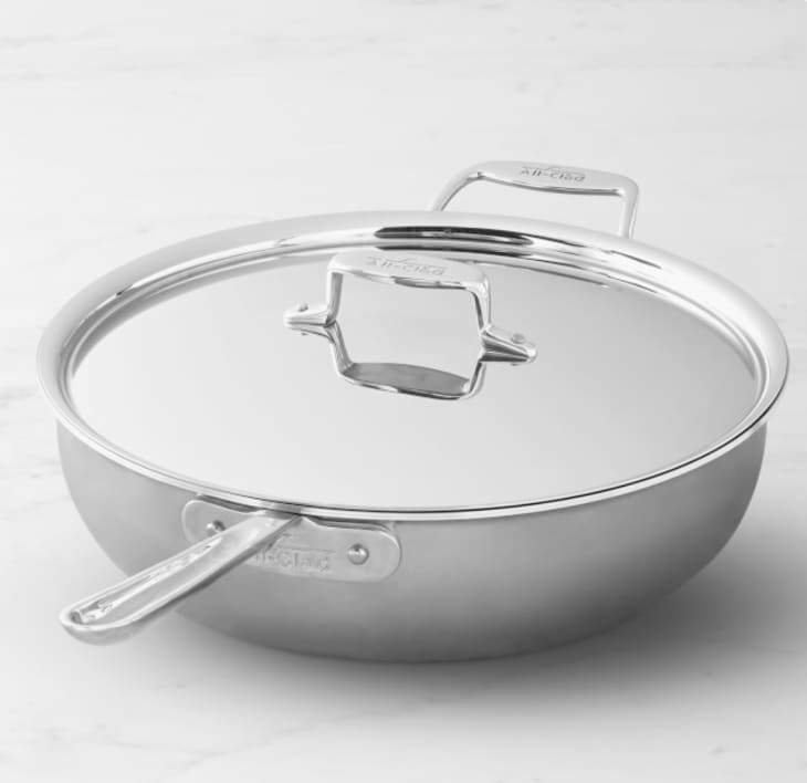All-Clad d5 Stainless-Steel Essential Pan at Williams Sonoma