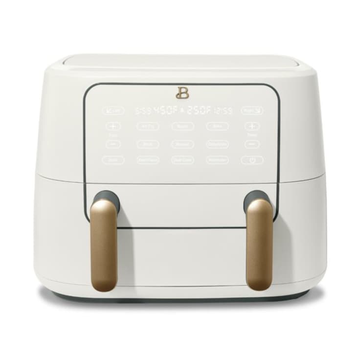 Beautiful 9QT TriZone Air Fryer, White Icing by Drew Barrymore at Walmart