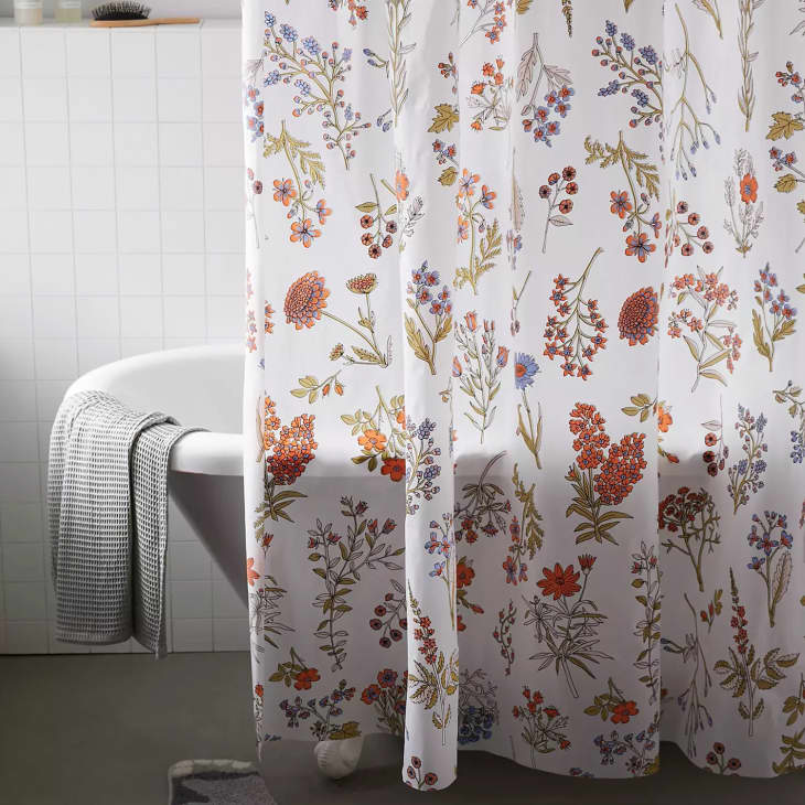 Myla PEVA Plastic Shower Curtain at Urban Outfitters