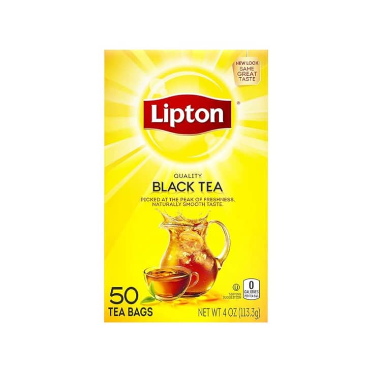 Product Image: Lipton Tea Bags, Iced or Hot Black Tea, Can Support Heart Health, 50 Tea Bags(Pack of 12)