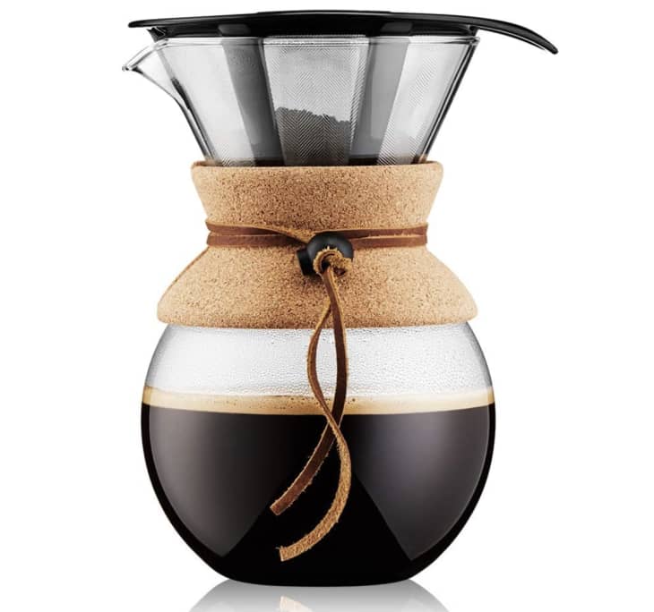 Bodum Pour Over Coffee Maker with Permanent Filter at Amazon