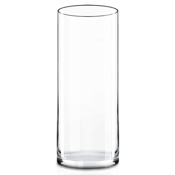 Product Image: Clear Glass Cylinder Hurricane Vase