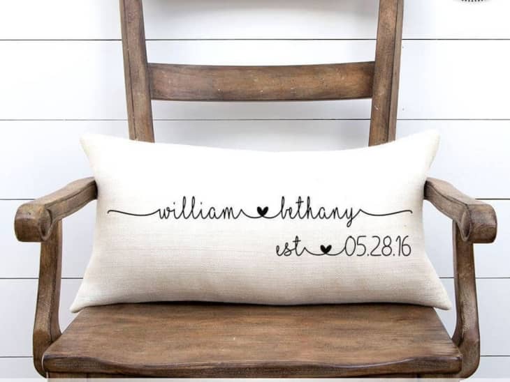 Personalized Pillow at Etsy