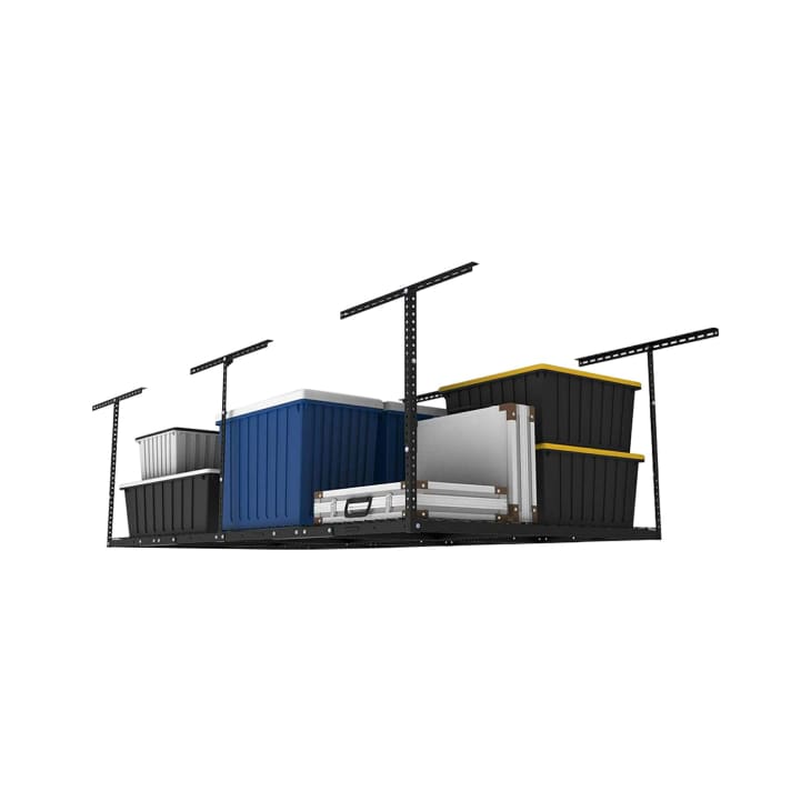 Overhead Garage Storage Rack at Amazon