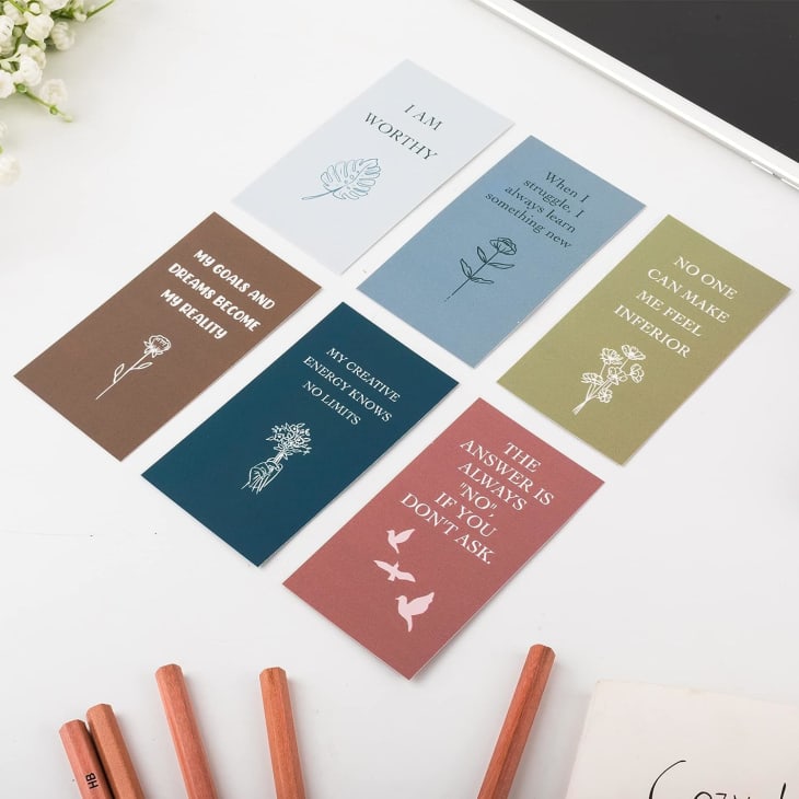 Meditation and Affirmation Cards at Amazon