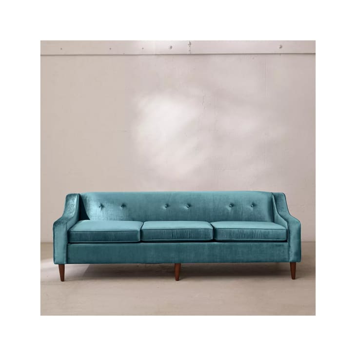 Milly Velvet Sofa at Urban Outfitters