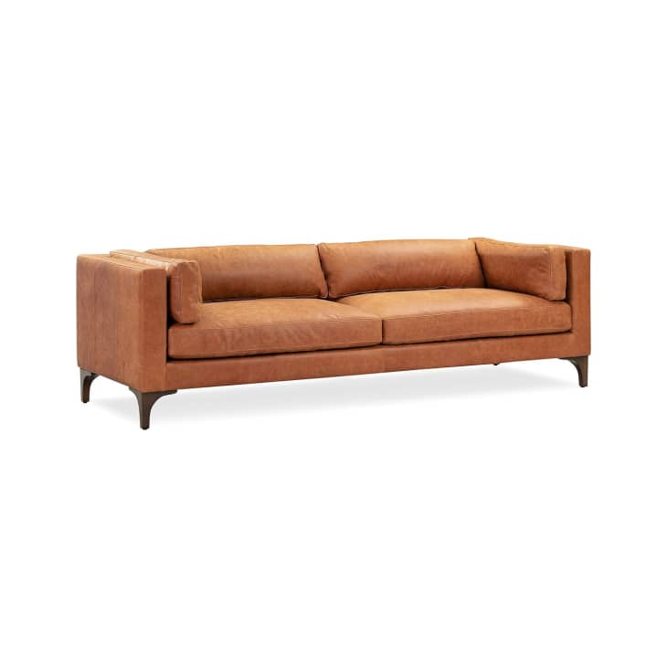 POLY & BARK Argan Sofa in Full-Grain Tanned Leather at Amazon