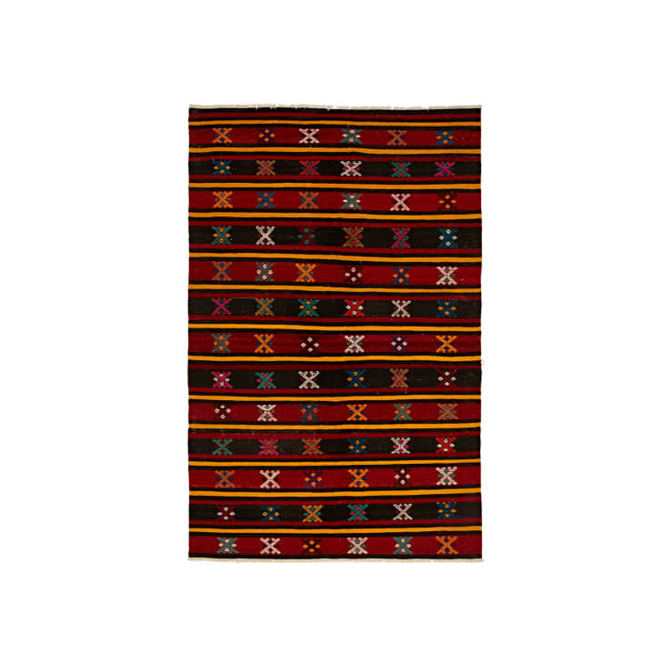 Vintage Anatolian Flatwoven Rug at Rejuvenation