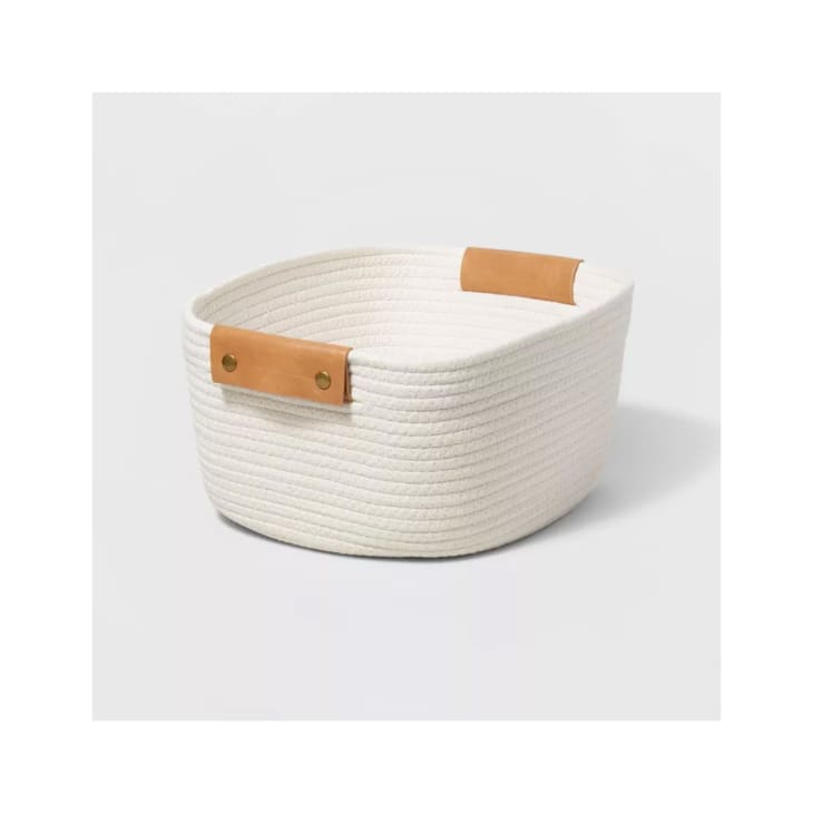Brightroom Decorative Coiled Rope Tapered Basket at Target