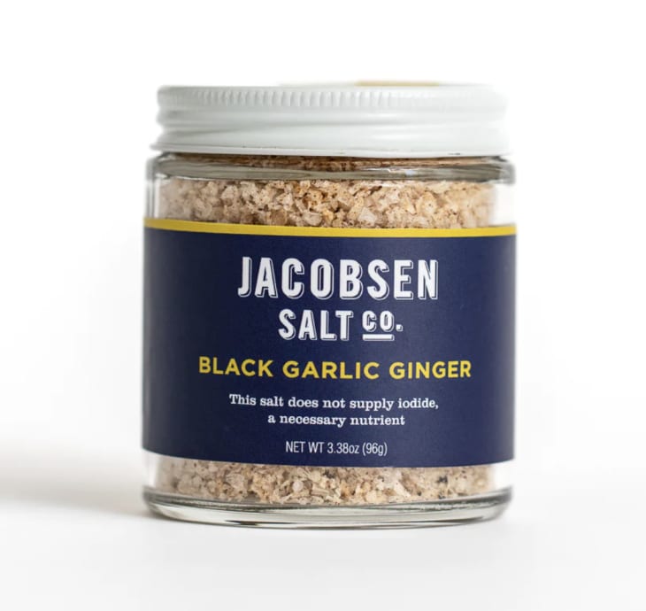 Infused Black Garlic Ginger Salt at Jacobsen Salt