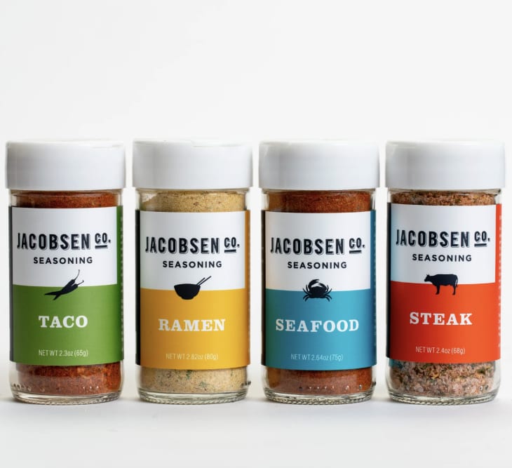 Seasoning Four-Pack Gift Set at Jacobsen Salt