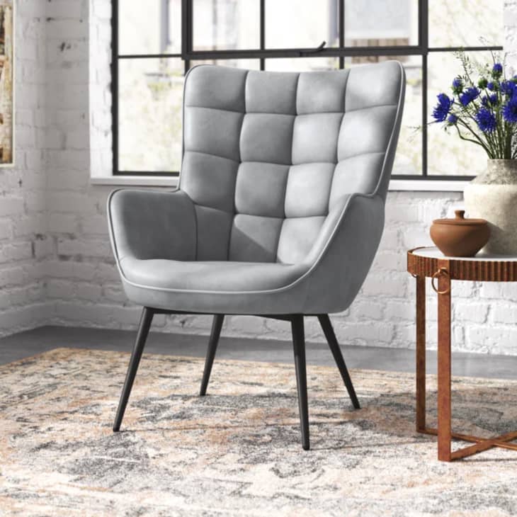Product Image: Aichele Vegan Leather Wingback Chair