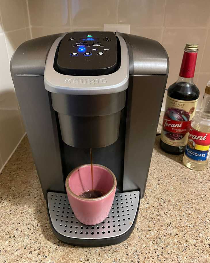 The Keurig KElite Coffee Maker I Tried It The Kitchn
