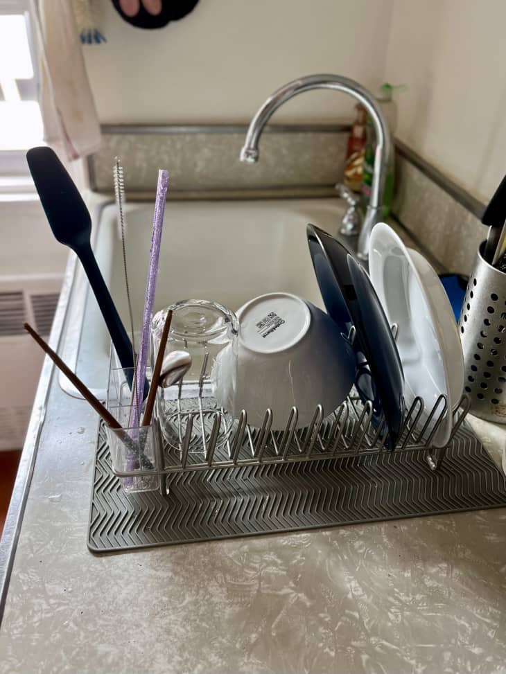 Why I Love the mDesign Dish Drying Rack with Silicone Mat: Tried
