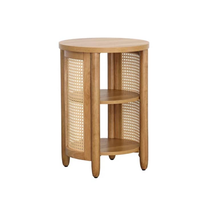 Better Homes & Gardens Springwood Caning Side Table at Walmart