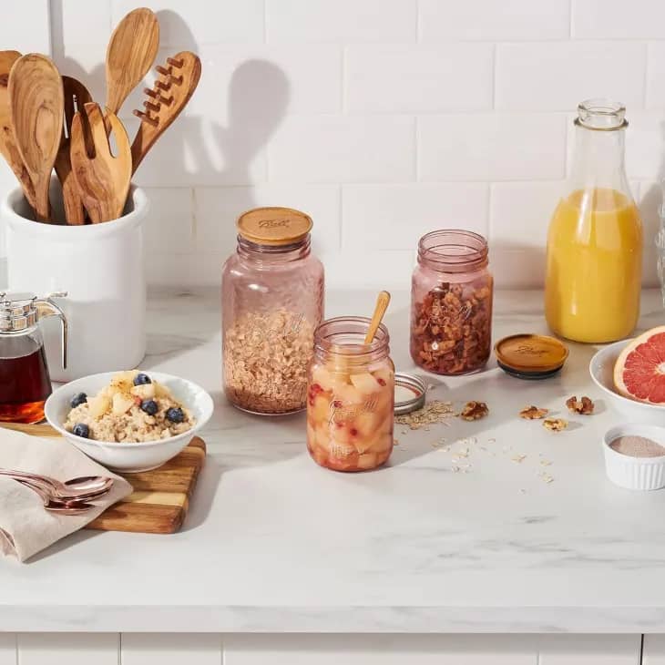 Ball's Limited-Edition Mason Jars Are the Prettiest Rose Color ...