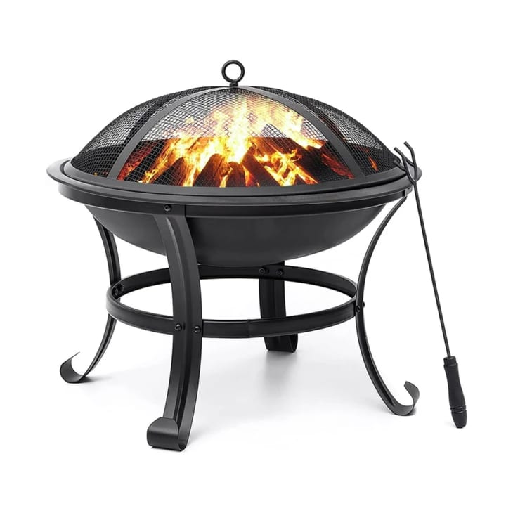 KingSo 22 inch Wood Burning Fire Pit at Walmart