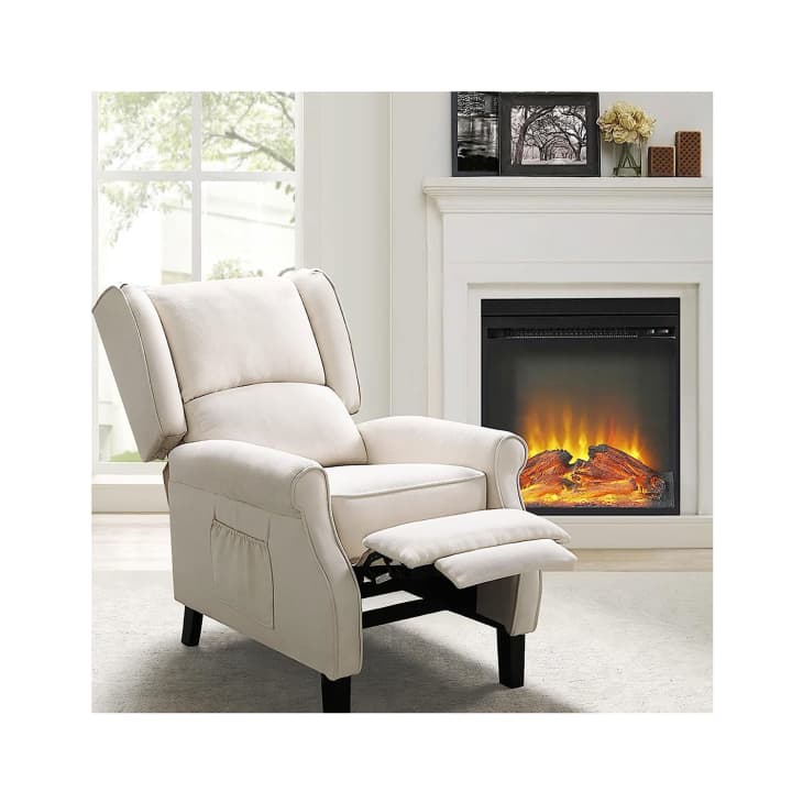 Product Image: RYONGII Wingback Recliner Chair with Heating and Massage