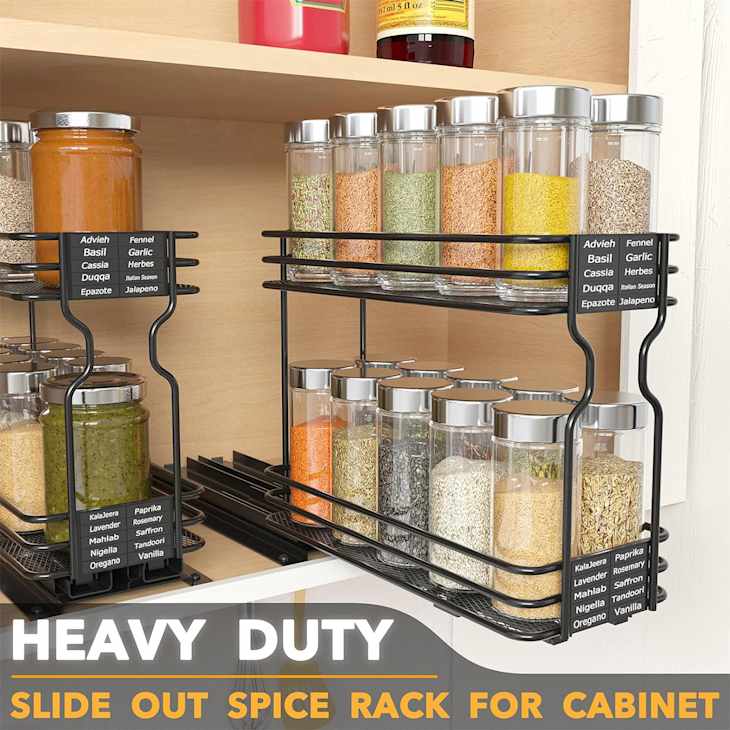 This Easy-Access Amazon Spice Rack Is Only $20 for Labor Day | The Kitchn