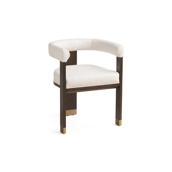 Drexel Upholstered Curved Back Dining Chair at Marshalls