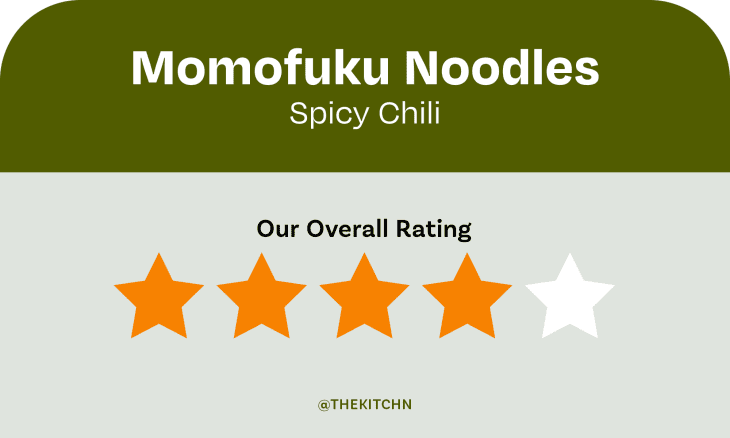 Momofuku spicy chili noodles ranking.