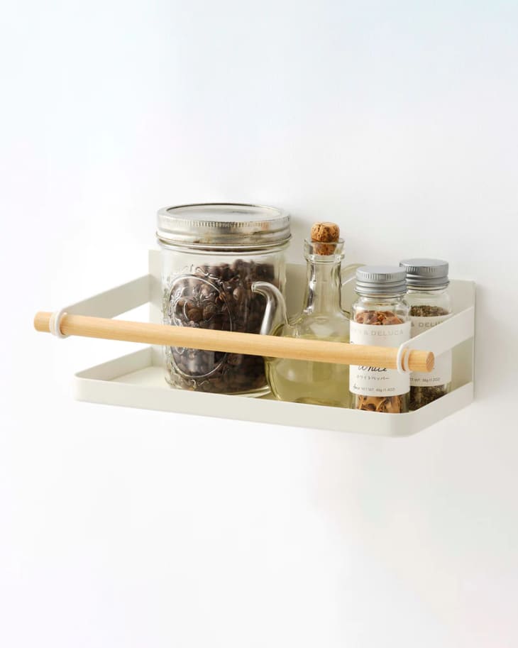 Product Image: Magnetic Storage Caddy — Steel + Wood