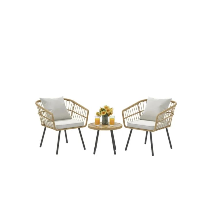 Best walmart patio sets 2024 dining bistro sofa apartment therapy