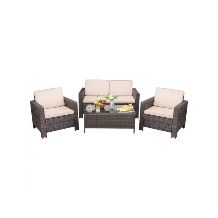 Best walmart patio sets 2024 dining bistro sofa apartment therapy
