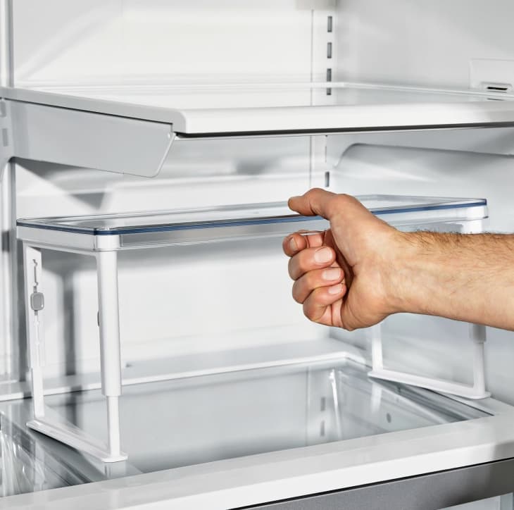 OXO Adjustable Refrigerator Shelf Riser Review 2023 The Kitchn