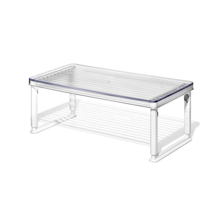 OXO Adjustable Refrigerator Shelf Riser Review 2023 Apartment Therapy