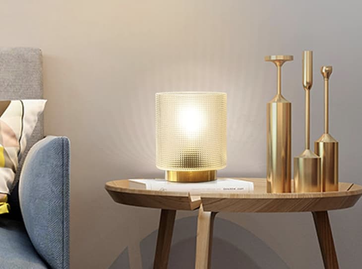 Amazon Stylish BatteryOperated Table Lamp It's Small and Portable