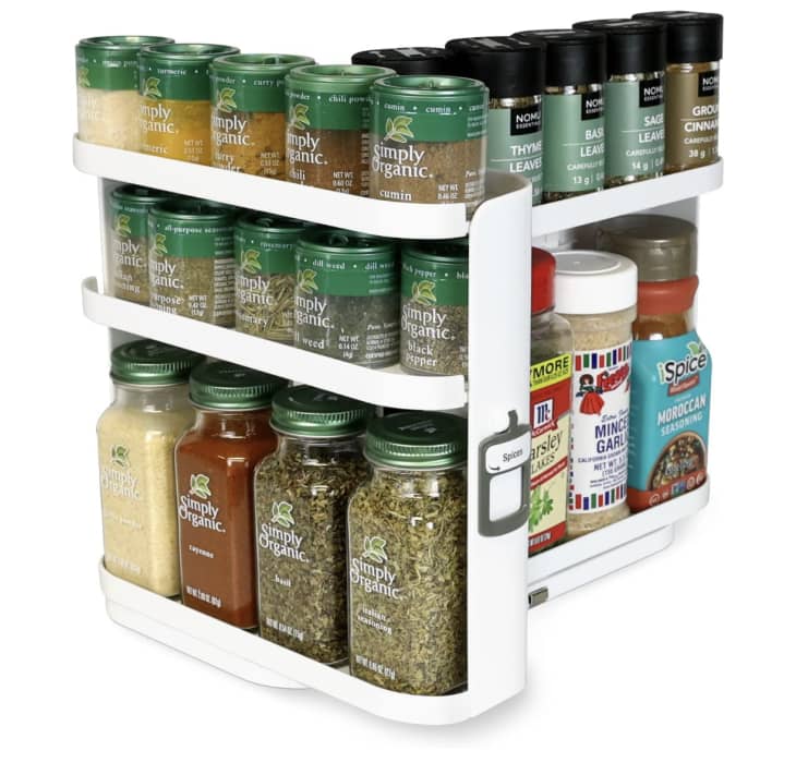 Amazon Slim Spice Caddy Reviewers Love This Rotating Organizer