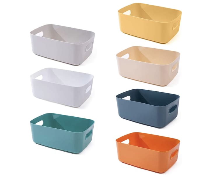 Amazon 21 Plastic Storage Bin Pack Review Apartment Therapy